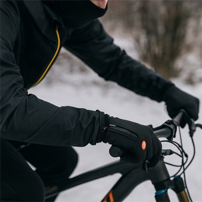 Gants chauffants vélo