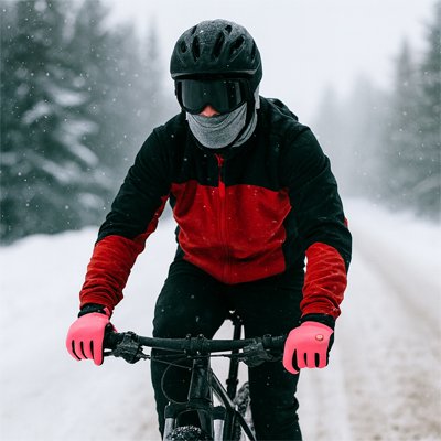 Gants chauffants vélo