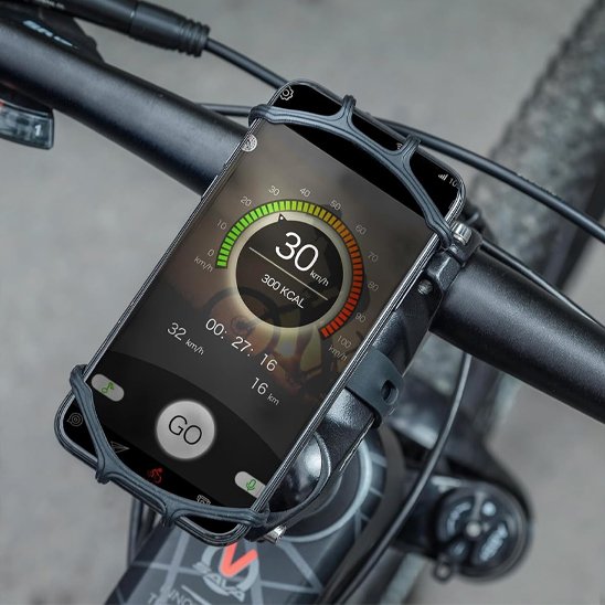 Support telephone velo